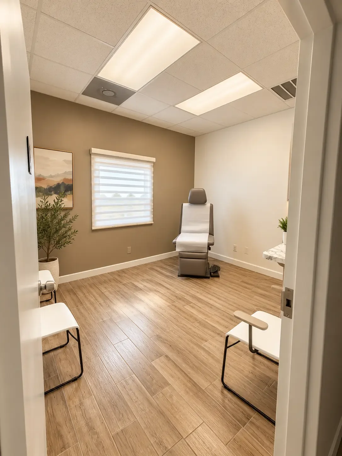 Primary care exam room at Las Vegas Medical and Wellness in Las Vegas