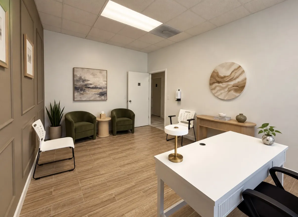 Nephrology consultation room at Las Vegas Medical and Wellness in Las Vegas